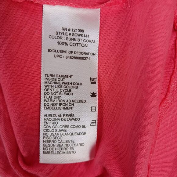 Kiara XL Long Sleeve Embellished Pullover Pink New - Picture 5 of 10